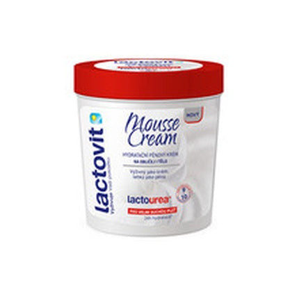 Lactovit Lactourea Mousse Cream Moisturizing Foam Cream For Face And Body With 400 Urea