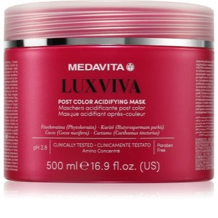 Medavita Luxviva Post Color Acidifying Mask
