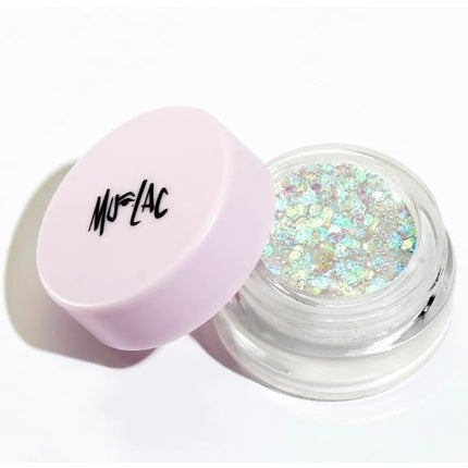 Mulac Cosmetics HB Mulac 10th Anniversary Collection GLITTERAZZO Holographic Face Illuminating Gel Vegan 5.5g