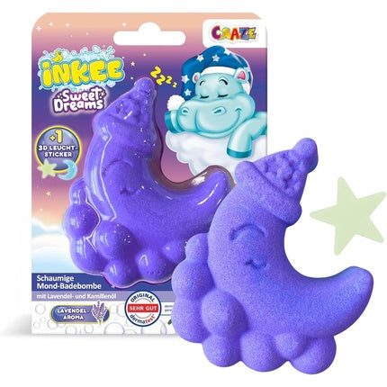Inkee Foamy Moon Sweet Dream Bath Bomb 60g