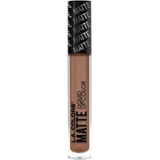 L.A. Colors Matte Liquid Lip Color Sultry Brown 3.9g