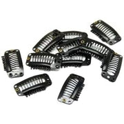 BIFULL Clips Extensions 50 Pieces Black White Standard