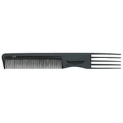 Sibel Plastic Fork Comb 100 Black