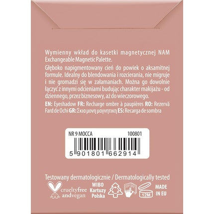 NAM Makeup Matte Eyeshadow NR 9 Mocca 3.5g