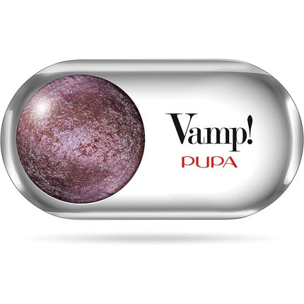 Pupa Vamp! Ombretto 104 Deep Plum Wet & Dry Eyeshadow