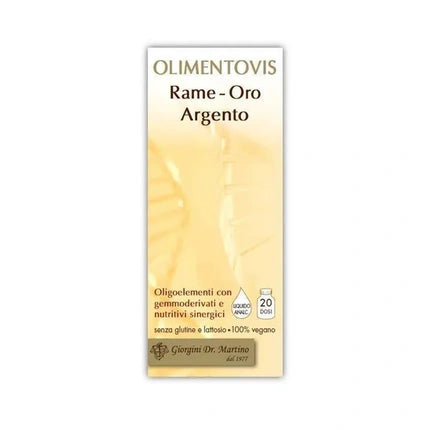 Drgiorgini Servis Srl Rame Oro Argento Olimentovis 200 Milliliters