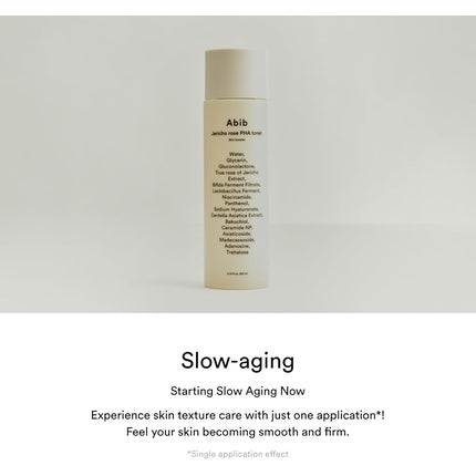 Abib Jericho Rose PHA Toner Skin Booster 6.76 Fl Oz 200ml