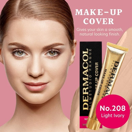 Dermacol Full Coverage Foundation Long Lasting Waterproof Cream Concealer