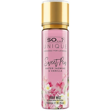 So...? Unique Sweet Pea Body Mist 150ml