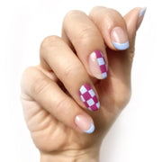 Essie Nail Polish Set Checkmate Bikini So Teeny Baby Blue Swoon In The Lagoon Magenta 0.46 fl oz - Pack of 2