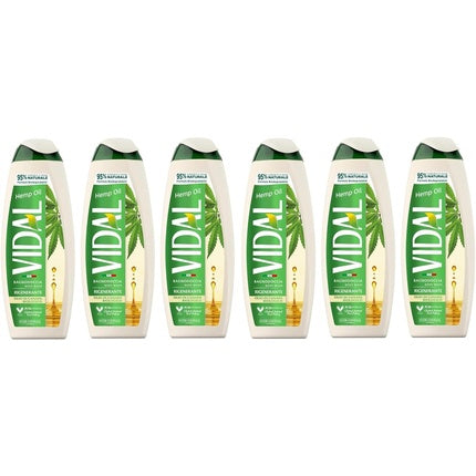 Vidal Body Wash Shower Gel with Organic Hemp Oil 500ml