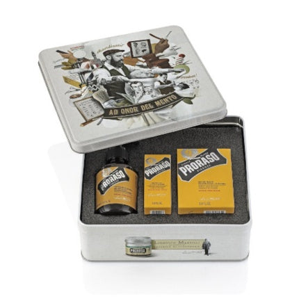 Proraso Wood Spice Beard Wash Set A Luxurious Beard Wash Gift Set With The Scent Of Wood And Spices