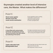 Mixsoon Master Deep Barrier Mask Intensive Hydrating Mask for Soothing Care and Strengthening Skin Barrier Cruelty-free