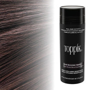 Toppik Hair Fibers 55g Dark Brown - Naturally Derived Keratin Fibers for Fuller Looking Hair