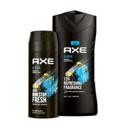 AXE Alaska Gift Set for Men Body Spray + Body Wash + Phone Stand