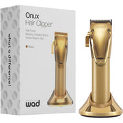 ONUX Gold Hair Clipper Cordless Gold Cordless Trimmer