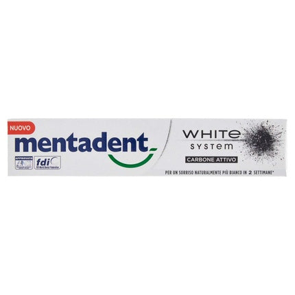 Mentadent Toothpaste with Activated Charcoal