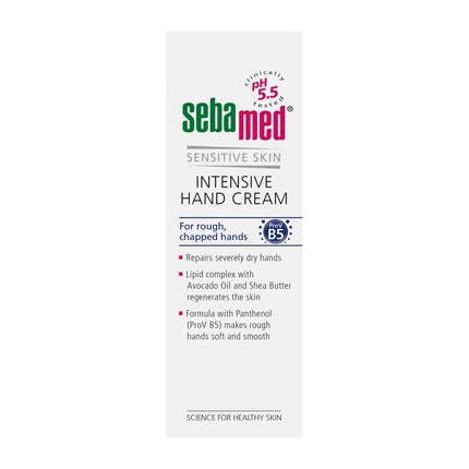 Sebamed Sensitive Skin Intensive Hand Cream Regenerating Hand Cream For Cracked Skin