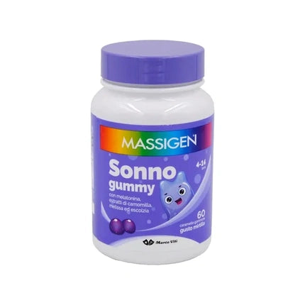 Massigen Sonno Gummy Melatonin Dietary Supplement 60 Gummy Candies