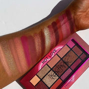 Technic Pressed Pigment Eyeshadow Palette Hot Love