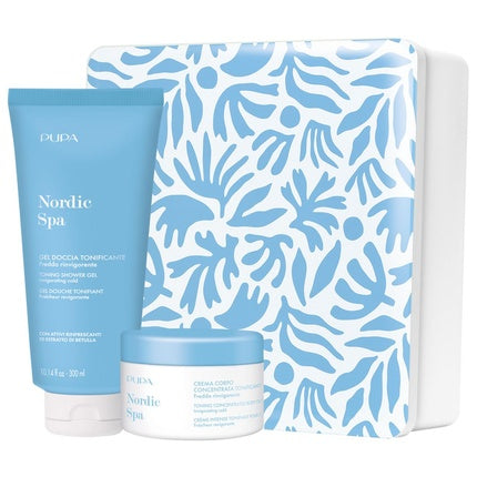 Pupa Nordic Spa Kit 2 With Toning Shower Gel 300ml And Toning Fragrant Water 150ml