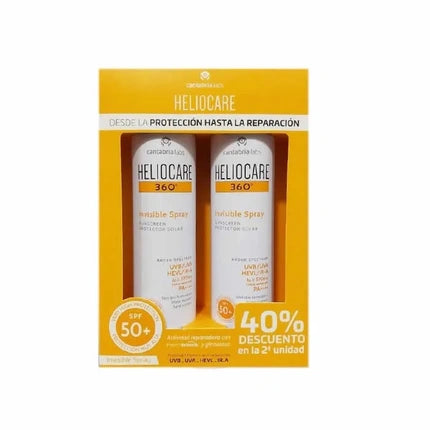 Heliocare Heliocare Invisible Spray 360 Spf 50 2x200ml
