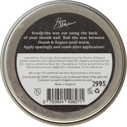 Percy Nobleman Moustache Wax