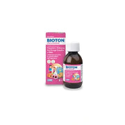 Sella Bioton Children's Defense Syrup Dietary Supplement For Immune Defenses - 120 Ml Strawberry And Honey Flavor