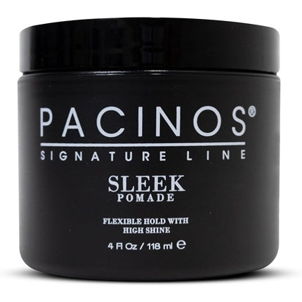 Pacinos Sleek Pomade Extra Hold Shine Finish Long Lasting Definition Water Soluble Formula Easy To Apply Wash Out For All Hair Types