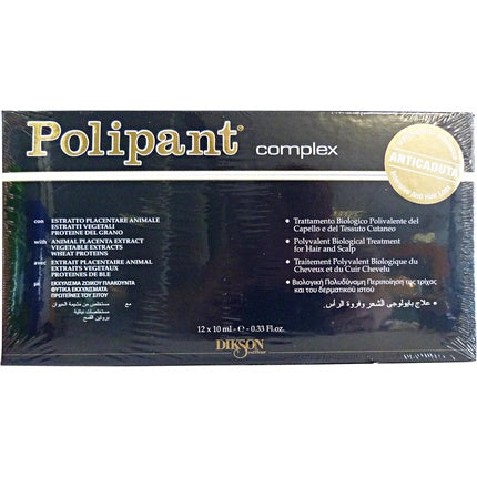 MUSTER&DIKSON POLIPANT COMPLEX Hair Loss Prevention Ampoules 12 Pieces Haircare