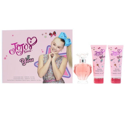 Jojo Siwa Be You Eau De Parfum 3 Pieces Gift Set 100ml