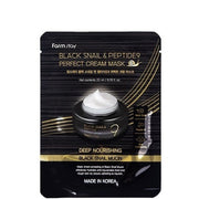Farmstay Black Snail & Peptide9 Perfect Cream Mask