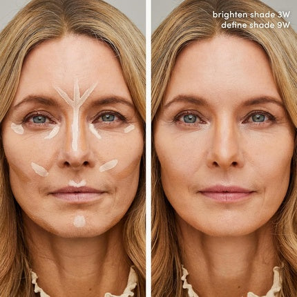 Jane Iredale PureMatch Liquid Concealer Lightweight Creamy Formula Medium Coverage Conceals Brightens Defines Soft Matte Finish Long-Wear 3W