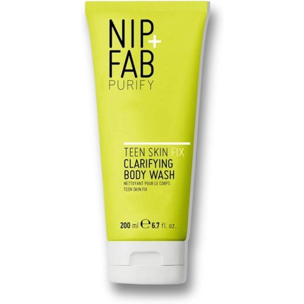 Nip+Fab Teen Skin Fix Clarifying Body Wash with Salicylic Acid and Wasabi Extract