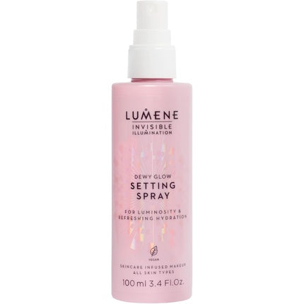 Lumene Invisible Illumination Dewy Glow Setting Spray Vegan 100ml