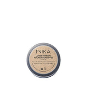 INIKA Organic Mineral Powder Foundation with SPF 25 Vegan Makeup Buildable Coverage Flawless Radiance & Glow Blemish Coverage Cruelty Free Sustainable Packaging 8g 0.28 Ounce