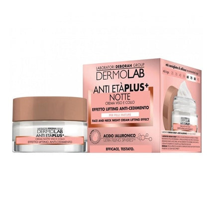 Dermolab Antiaging Plus Night Cream For Neck And Face Lifting Effect 50ml