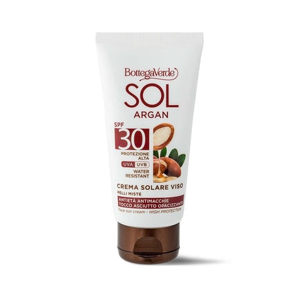 Bottega Verde Sol Argan Sunscreen for the Face 50ml SPF 30 Anti-Aging