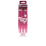 Cherry On Top Mesmereyes Brush Trio 3 Units - Essential Makeup Brushes For Stunning Eye Looks
