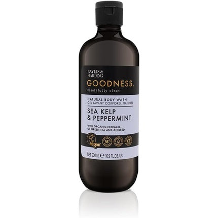 Baylis & Harding Goodness Sea Kelp & Peppermint Natural Body Wash 500ml
