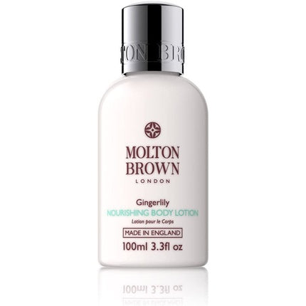 Molton Brown Gingerlily Nourishing Body Lotion 100ml - Ideal for Travel