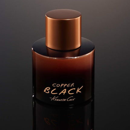 Kenneth Cole Copper Black Eau De Toilette Cologne for Men 3.40 Fl Oz