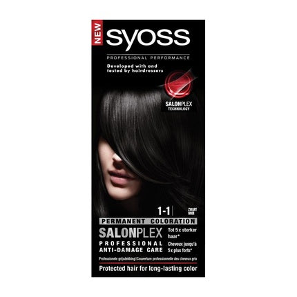 Syoss Colors 11 Black Hair Color