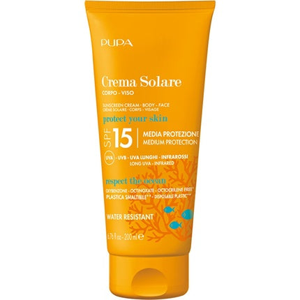 Pupa Milano Sunscreen Cream Spf 15 200 Ml