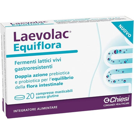 Chiesi Farmaceutici Laevolac Equiflora Lactic Ferments 20 Tablets