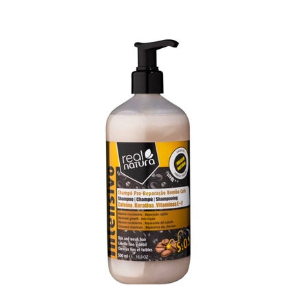Real Natura Saltfree Shampoo Prorepair Coffee Bomb 500ml