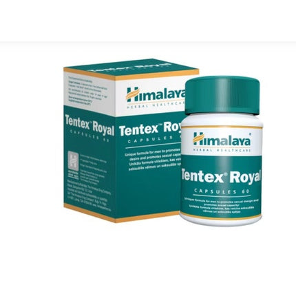 Tentex Royal Sexual Health Supplement 60 Capsules - Libido Support with Tribulus