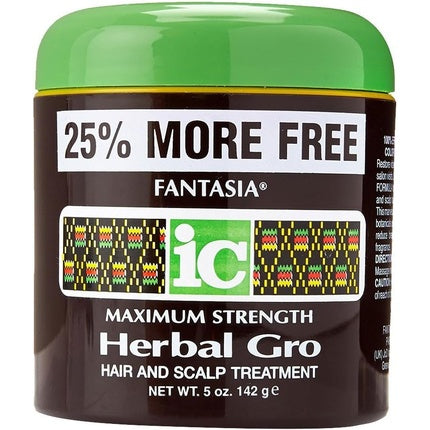 IC Maximum Strength Herbal Gro Hair and Scalp Treatment 142g
