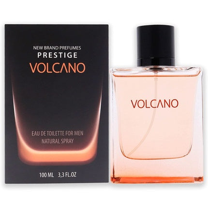 New Brand Perfumes Volcano EDT Spray for Men 3.3 oz