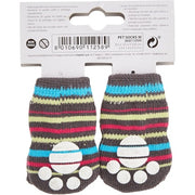 Ferplast Pet Socks Antislip Soft Dog Socks Mixed Colors
